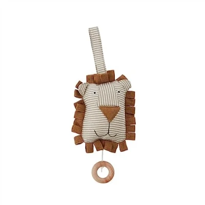 Afbeelding van OYOY Lobo Lion Muziekmobiel Caramel