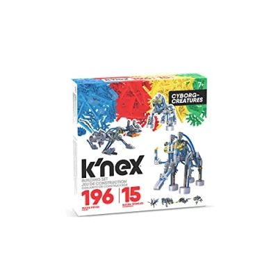 Afbeelding van K&#039;NEX, Cyborg Creatures Bouwset, Basic Fun, 12643, STEM educatie speelset met 96 onderdelen / 15 modellen, educatief speelgoed voor jongens en meisjes, bouwspeelgoed kinderen van 8 jaar ouder