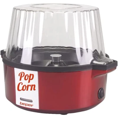 Afbeelding van Beper P101CUD050 Popcornmaker Popcornmachine Popcorn Popper Maker Machine Hot Air Rood