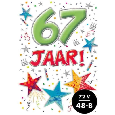 Afbeelding van Kaart That funny age 67 jaar TFA084