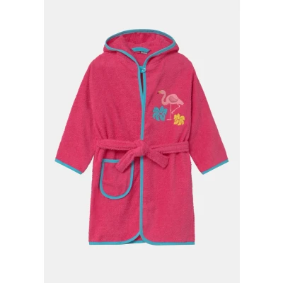 Afbeelding van Playshoes Flamingo Badjas voor kinderen, Maat: 86/92, Pink