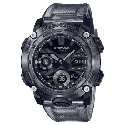 Afbeelding van Casio G Shock GA 2000SKE 8AER Horloge Kunststof Grijs Ø 45 mm