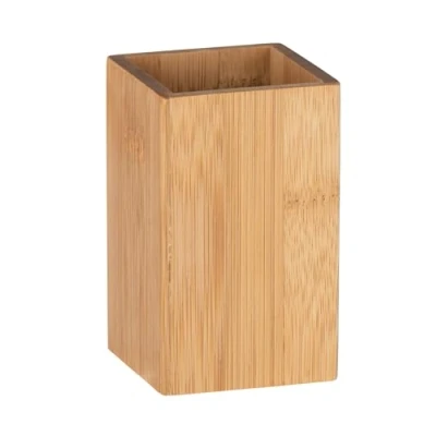 Afbeelding van Wenko Tandenborstelhouder Padua 11 X 7 Cm Bamboe Lichtbruin