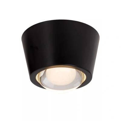 Afbeelding van Lucide RIGON Plafonnière Ø 9 cm LED 1x6W 3000K Zwart