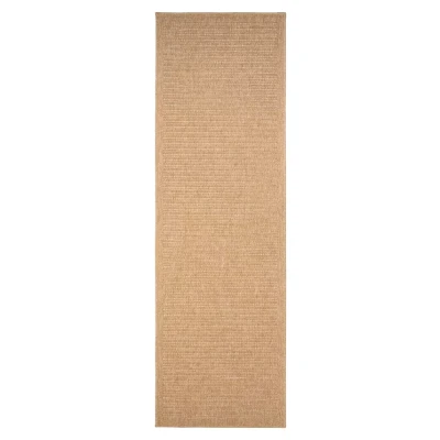 Afbeelding van Jute Balkonkleed Boho Stripe Beige 80x250 Cm