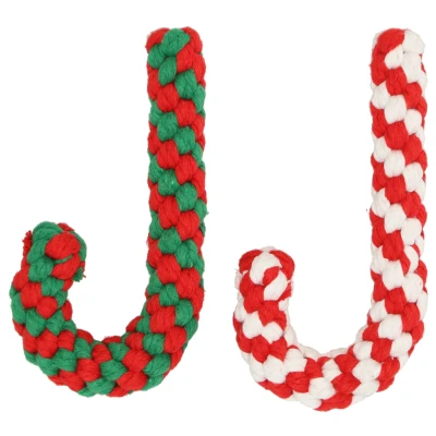 Afbeelding van Adori Speelgoed Kerst Zuurstok Hondenspeelgoed 9x10 cm Multi Color