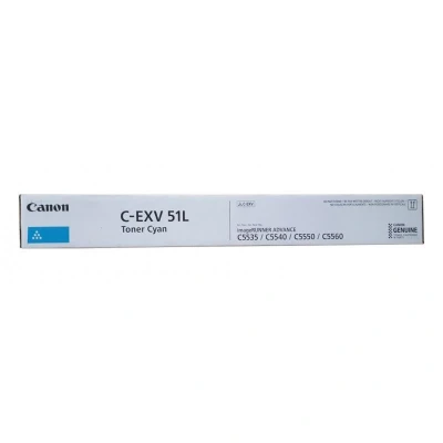 Afbeelding van Canon C EXV 51L Original Cyaan 1 stuk(s)