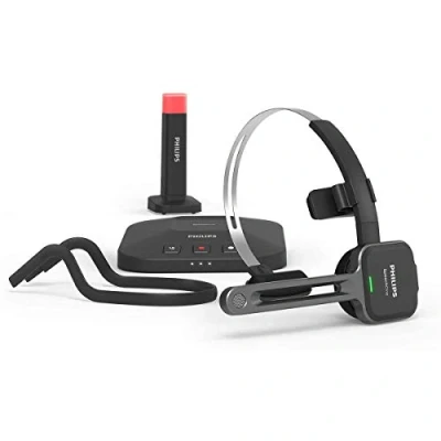 Afbeelding van Philips SpeechOne Draadloze dicteerheadset PSM6300 Docking station, Statuslampje, USB kabel, Nekband, Bevestiging hoofdband, Magnetisch oorkussentje