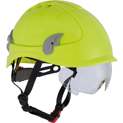 Afbeelding van Cerva Alpinworker helmet WR gevent High Vis Geel
