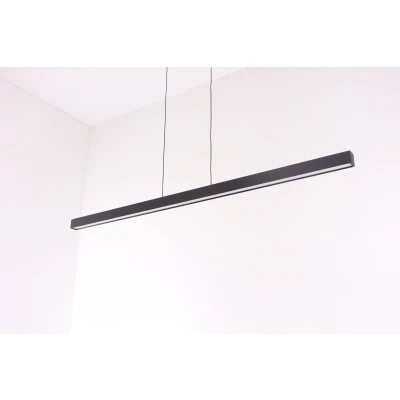 Afbeelding van Hanglamp Traiano Zwart Up &amp; DownLight Dimmer + Lichtkleur Instelbaar