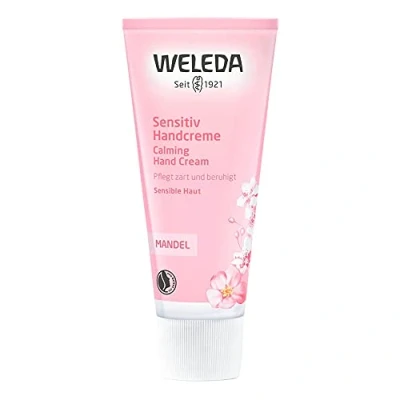 Afbeelding van Weleda Amandel Sensitiv handcrème (2 x 50 ml)