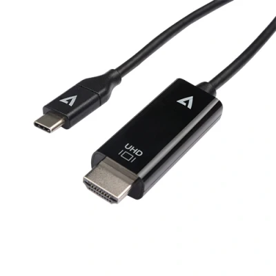 Afbeelding van Adapter USB C naar HDMI V7 V7UCHDMI 1M 1 m Zwart