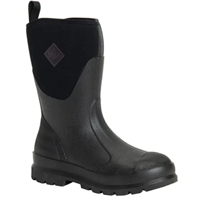 Afbeelding van Muck Boots Dames Chore Mid (Us/EU), regenlaarzen en laarzen voor dames, Zwart 001, 37 EU