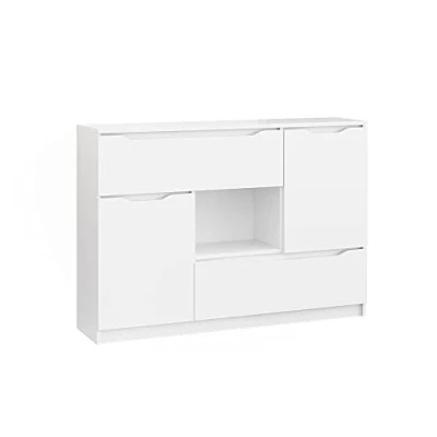 Afbeelding van Vicco Dressoir &quot;Ruben&quot;, Wit, 120 x 84 cm