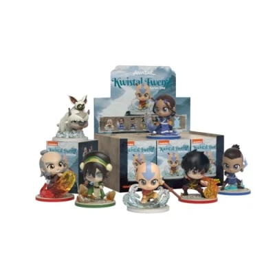 Afbeelding van Mighty Jaxx Kwistal Fwenz x Avatar: The Last Airbender Verzegelde tablet met 6 stuks bevat geen duplicaten Blinde doos speelgoedverzamelfiguren