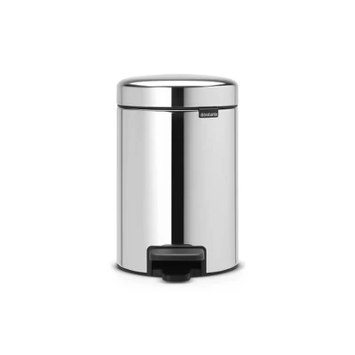 Afbeelding van Brabantia Pedaalemmer 3 liter NewIcon rvs