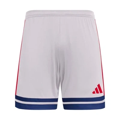 Afbeelding van adidas Heren SQUADRA25 SHORT, glory grey/team navy blue 2/pure ruby, XS