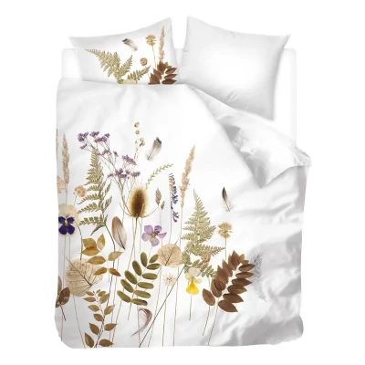 Afbeelding van Snoozing Arira dekbedovertrek Lits jumeaux (240x200/220 cm + 2 slopen) Wit