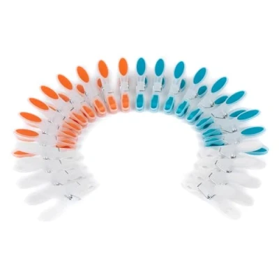 Afbeelding van Beldray kleding waspennen Soft Ultra Grip 24 Pack gesorteerde kleuren 7,5 cm.