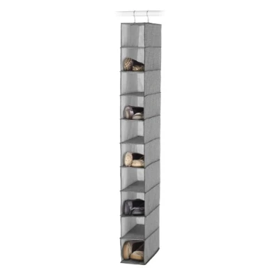 Afbeelding van Whitmor 6283 112 Opknoping Schoen Planken Crosshatch Grijs