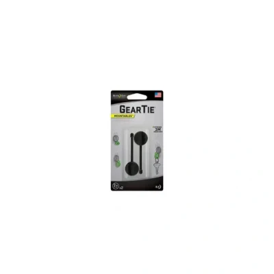 Afbeelding van NITE IZE Gear Tie Mountable 2&quot; Black 2 pcs