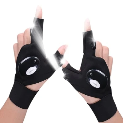 Afbeelding van Riisoyu cadeaus voor mannen, visserscadeaus kerstcadeau ideeën heren, geschenken hengelaccessoires, led vishandschoenen Kerstmis