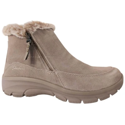 Afbeelding van Skechers Korte Laars 167862 TPE Easy Going Cool Zip Taupe