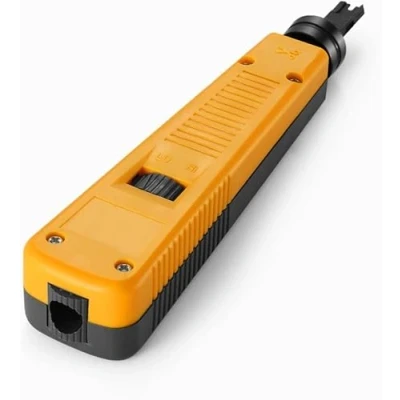 Afbeelding van CABLEPELADO Krimptang type 110, slaggereedschap, krimptang, geschikt voor 110 IDC terminals, Cat 5/6/6a, RJ11, RJ44, stem