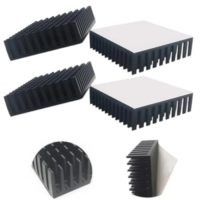 Afbeelding van CTRICALVER Waterkoelblok 40 x 11 mm aluminium voor koellichaam systeem vloeibare waterkoeler zwart CPU grafische radiator