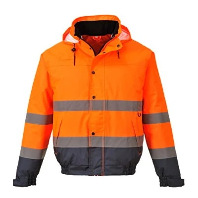 Afbeelding van Hi Vis tweekleuren bomberjack maat Large, OrNa