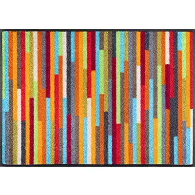 Afbeelding van wash+dry by Kleen Tex Vloerkleed Mikado Stripes modern streepdessin, antislip, wasbaar