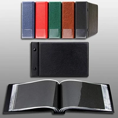 Afbeelding van Prophila Kobra small album for 100 postcards and letters up to 190 x 125 mm, black