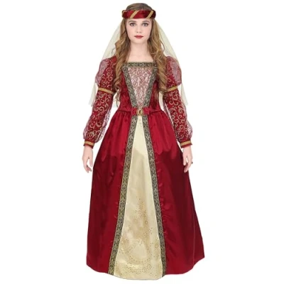 Afbeelding van WIDMANN Koninklijke middeleeuwse prinses outfit voor meisjes 158 (11 13 jaar)