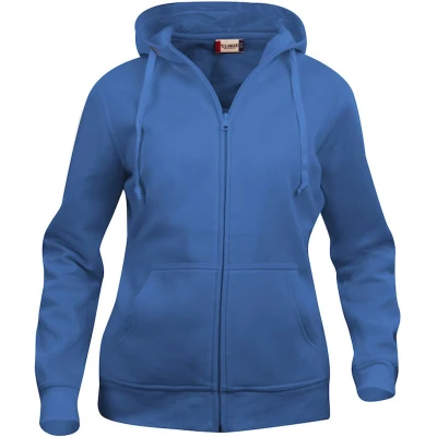 Afbeelding van Clique Sweatshirt met Capuchon Dames Maat M Kobalt