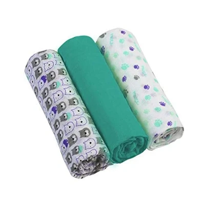 Afbeelding van Baby Ono 3 Stuks Mint Hydrofiel Luiers 348/05