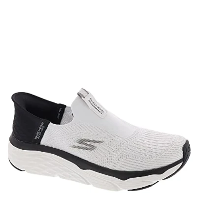 Afbeelding van Skechers Performance MAX Cushioning Elite SLIP IN Hardloopschoenen neutraal, Dames, Maat: 39.5, White/black Textiel