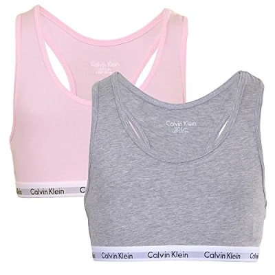 Afbeelding van CALVIN KLEIN UNDERWEAR bh top set van 2 roze/grijs melange