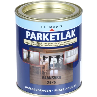 Afbeelding van Hermadix Parketlak Glansvrij Lak 750 ml Blank