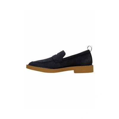 Afbeelding van Clarks Instappers, Heren, Maat: 42, Navy suede Veloursleer