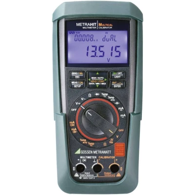 Afbeelding van Gossen Metrawatt METRAHIT MULTICAL Kalibrator Kalibratie (DAkkS) Spanning, Stroomsterkte, Temperatuur 2x AA batterij (penlite), meegeleverd