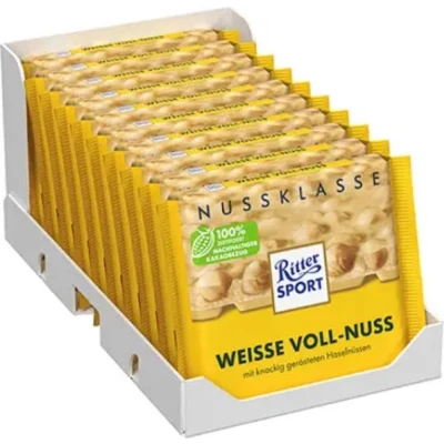 Afbeelding van Rittersport Wit Hazelnoot 10x