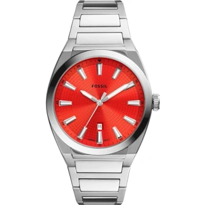 Afbeelding van Fossil Everett FS5984 Horloge Staal Zilverkleurig Ø 42 mm