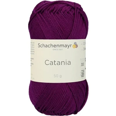Afbeelding van Schachenmayr Catania 9801210 00128 Handbreigaren, haakgaren, 100% katoen, fuchsia (11,5 x 5,2 6 cm)