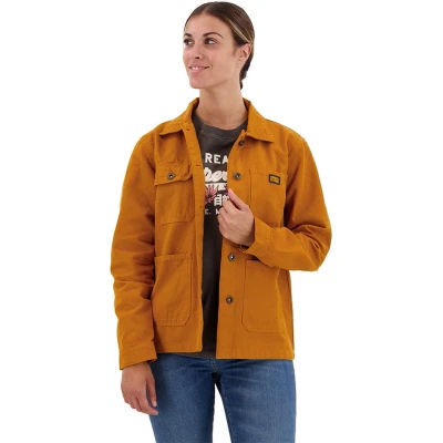 Afbeelding van Superdry Vintage Chore Lichte jas, Dames, Maat: 40, Pumpkin spice brown