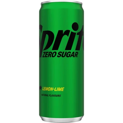 Afbeelding van Sprite Zero Sugar lemon lime sleekcan 24x33 cl NL