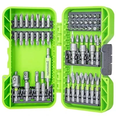 Afbeelding van Greenworks geharde schroefbitjes (70 delige set Pick and Click bitjes geschikt voor alle accu boormachines)