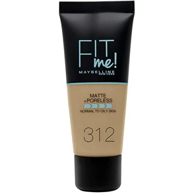 Afbeelding van Maybelline Fit Me Matte &amp; Poreless Foundation 312 Go