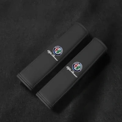 Afbeelding van Veiligheidsgordel Beschermer voor Alfa Romeo Giulia Quadrifoglio/Stelvio Quadrifoglio,Schouderpad Gordelkussen Autogordel Bescherming Riemhoes,6