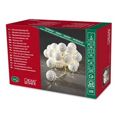 Afbeelding van Lichtslinger led kerstverlichting binnen 24 lampjes 5.99 meter