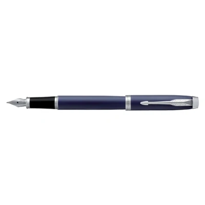 Afbeelding van Parker IM Blue CT Vulpen Schrijfwijze: Medium Kleur: Blauw De Vulpenwereld